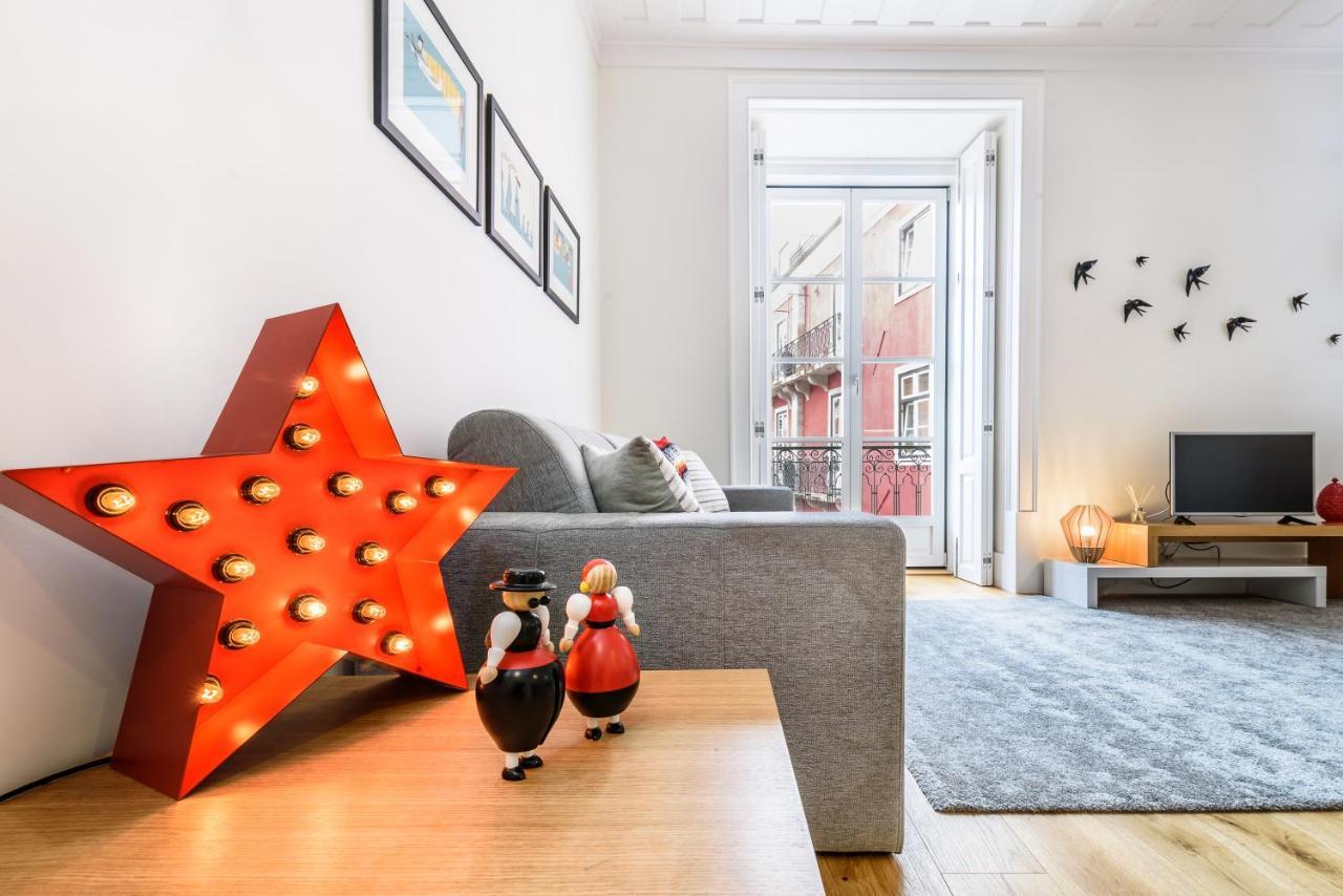 Modern Flat In Downtown Lisbon By Lovelystay Lisboa Exterior foto